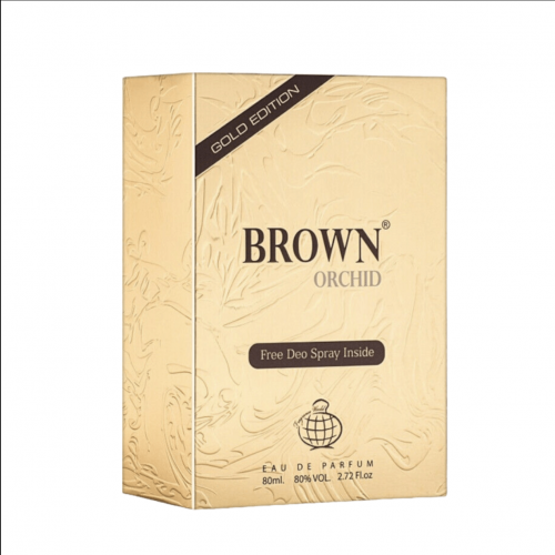 BROWN ORCHID GOLD EDITION Eau de Parfum - 80 ml (For Men & Women) BROWN ORCHID GOLD EDITION Eau de Parfum - 80 ml (For Men & Women)